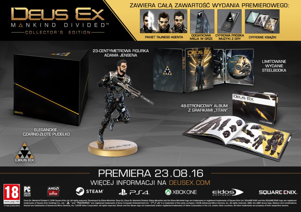 Deus Ex Mankind Divided Edycja kolekcjonerska