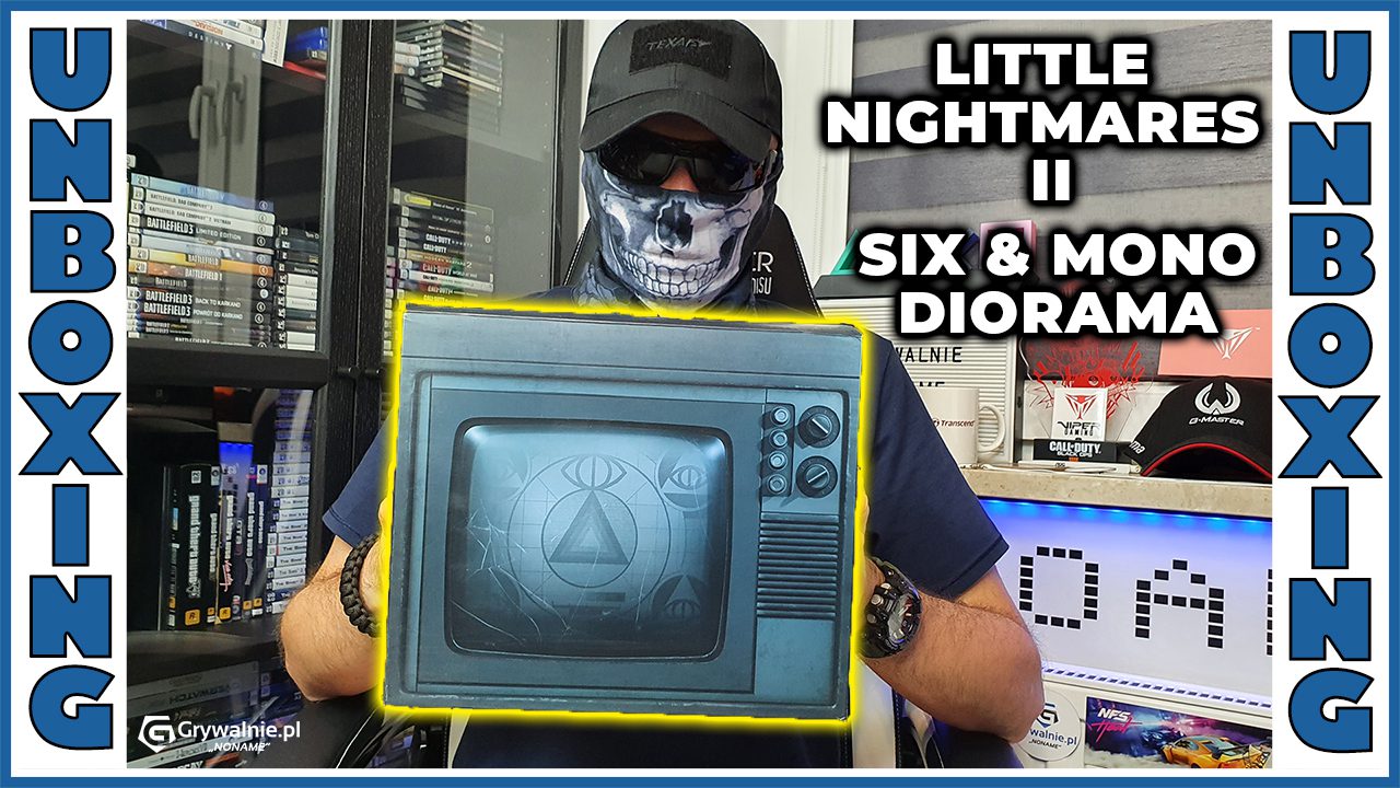 Little Nightmares II Six & Mono Diorama Statue