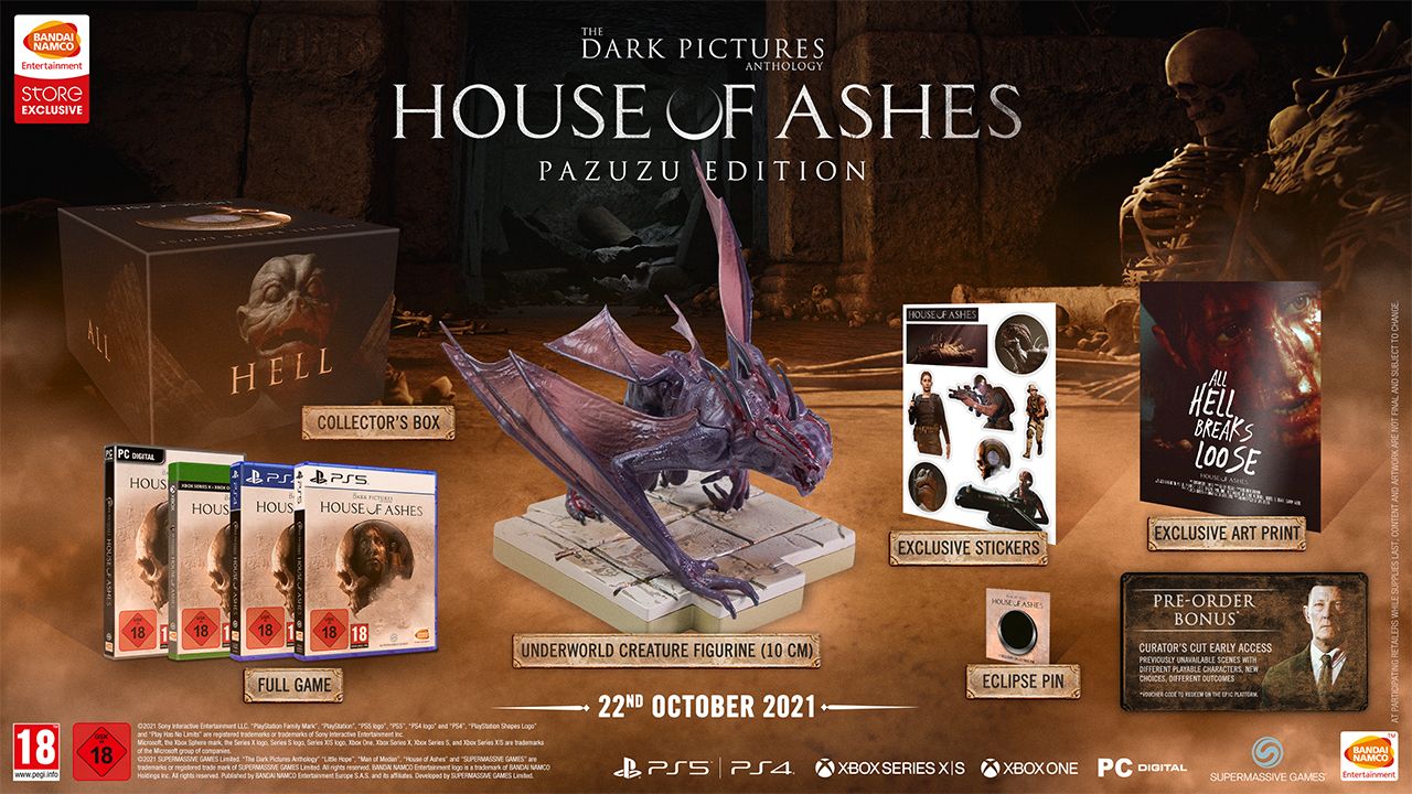 The Dark Pictures: House of Ashes edycja kolekcjonerska (Pazuzu Edition)