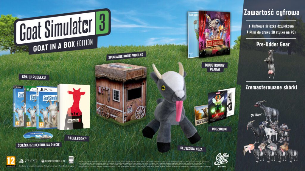 Goat Simulator 3 Goat In A Box - Edycja Kolekcjonerska