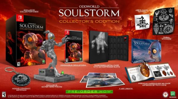 Oddworld Soulstorm edycja kolekcjonerska na Nintendo Switch