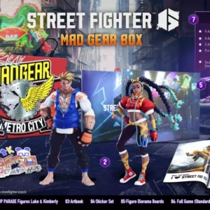 street fighter 6 Edycja Kolekcjonerska Mad Gear Box collector's edition