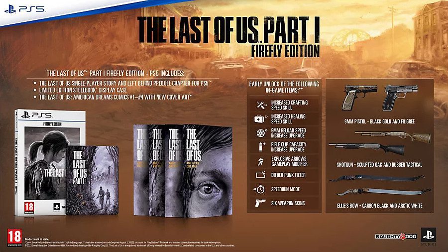 The Last of Us Part I Firefly Edition wydanie limitowane w Europie