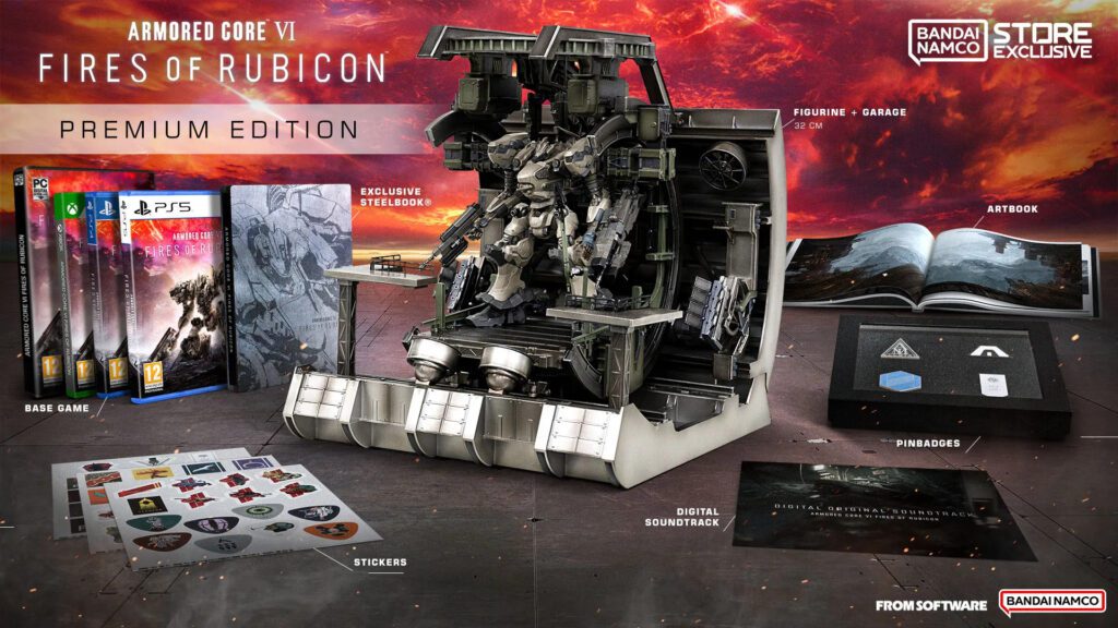 Armored Core VI: Fires of Rubicon Premium Collector’s Edition (edycja kolekcjonerska premium)