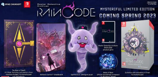 Master Detective Archives RAIN CODE Mysteriful Limited Edition
