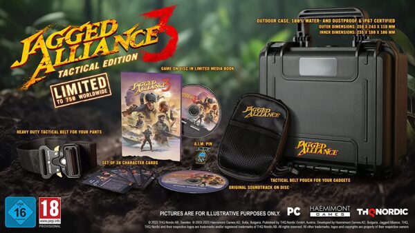 Jagged Alliance 3 Tactical Edition Edycja Kolekcjonerska