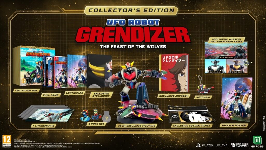 UFO Robot Grendizer The Feast of the Wolves Collector’s Edition