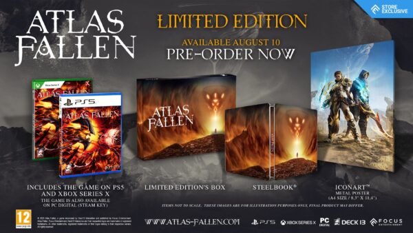 Atlas Fallen Edycja Limitowana Limited Edition