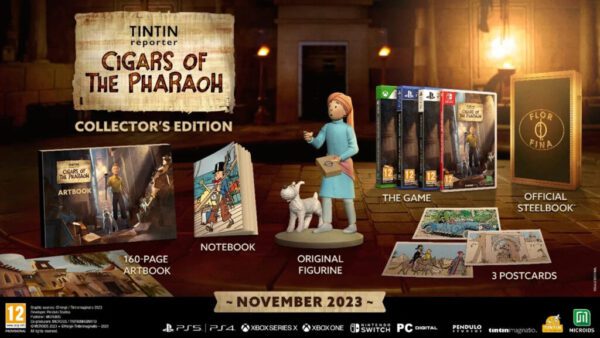 Tintin Reporter Cigars of the Pharaoh Edycja Kolekcjonerska - Collector’s Edition