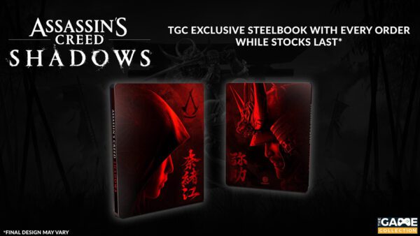 Assassins Creed Shadows Steelbook