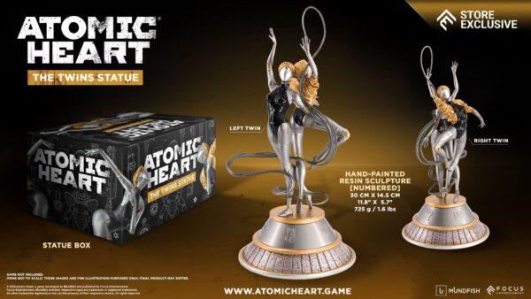 Figurka Atomic Heart - The Twins Statue