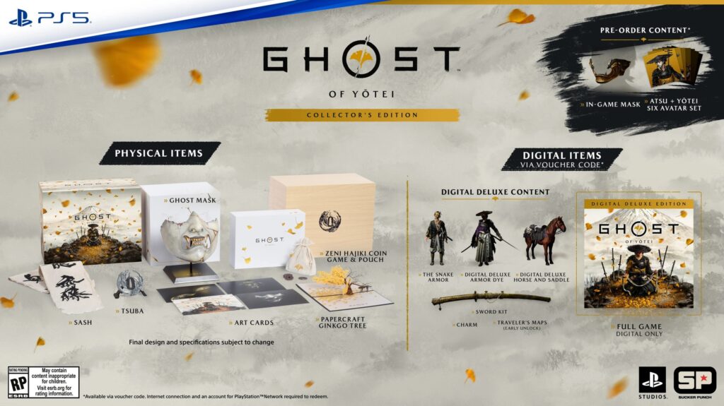 Ghost of Yotei Edycja Kolekcjonerska (Collector’s Edition)