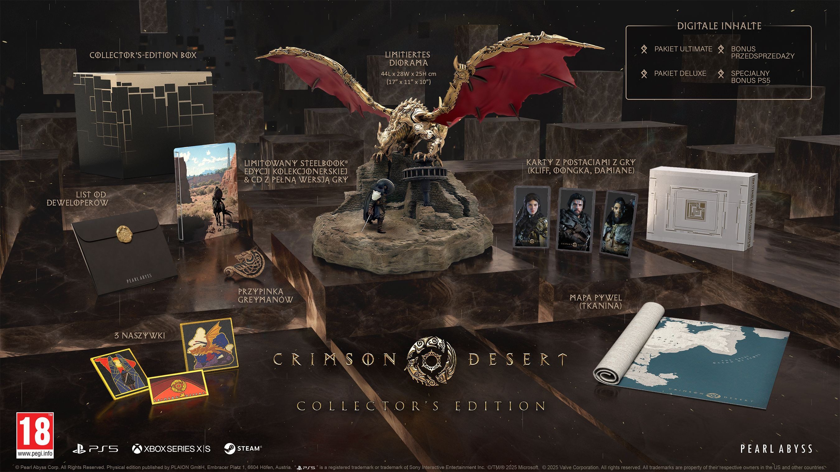 Crimson Desert Edycja Kolekcjonerska - Collector’s Edition Crimson Desert Edycja Kolekcjonerska - Collector’s Edition