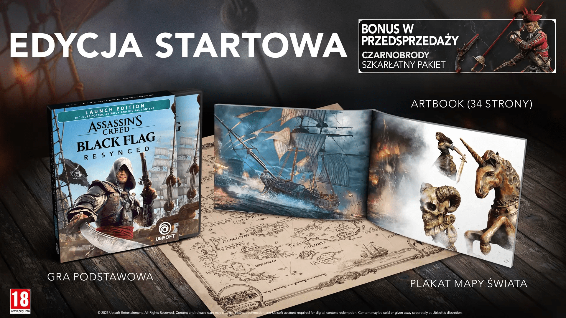 Assassin’s Creed Black Flag Resynced Edycja Startowa