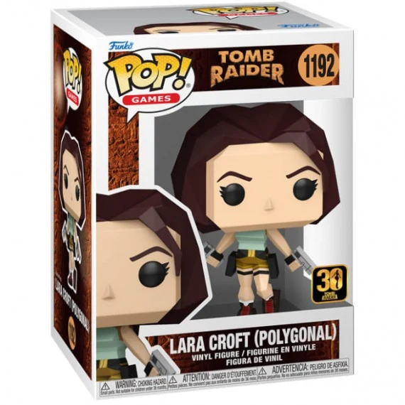 Funko POP Lara Croft Polygon Tomb Raider 9 cm 1192 Funko POP! Lara Croft Polygon Tomb Raider 9 cm #1192