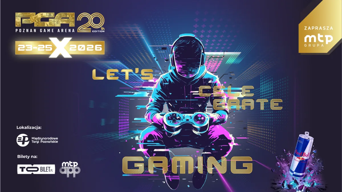Poznań Game Arena 2026 w dniach 23–25 października 2026